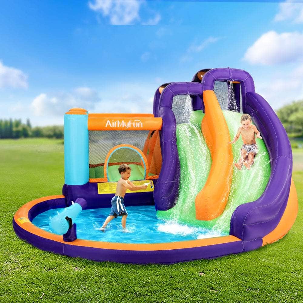 SplashFiesta: Ultimate Inflatable Water Slide & Double Jumping Castle
