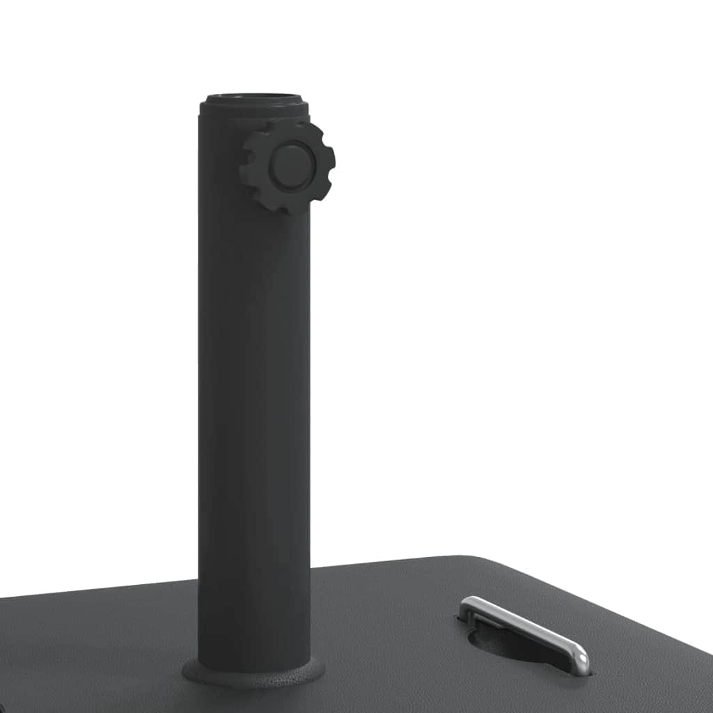 Square Parasol Base with Handles, 27 kg Poles