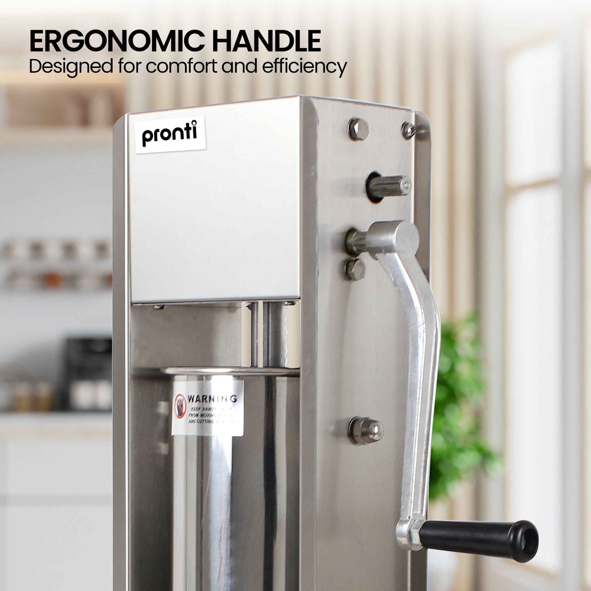 5L Stainless Steel Horizontal/Vertical Sausage Stuffer