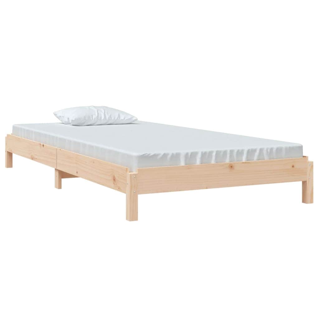 Stack Bed Solid Wood Pine  Single Size