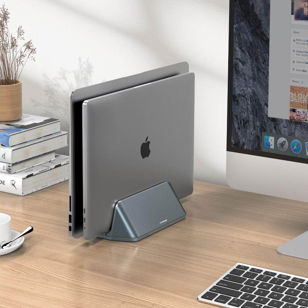 Stage S5 Adjustable Dual Bay Tablet, Laptop And Macbook Vertical Stand