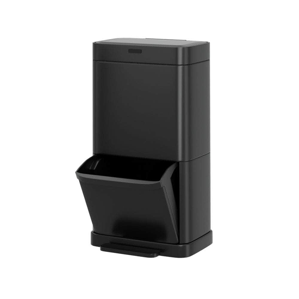 Stainless Steel 70L Motion Sensor Bin with Pedal Bins