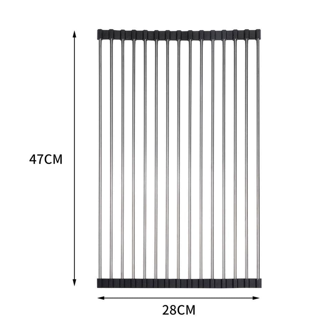 Stainless Steel Dish Drainer over