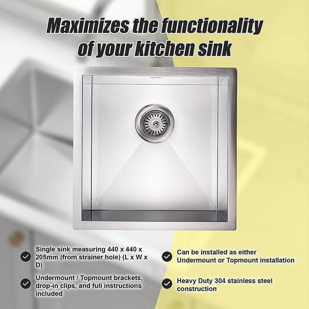 Stainless Steel Sink - 440 x 440mm