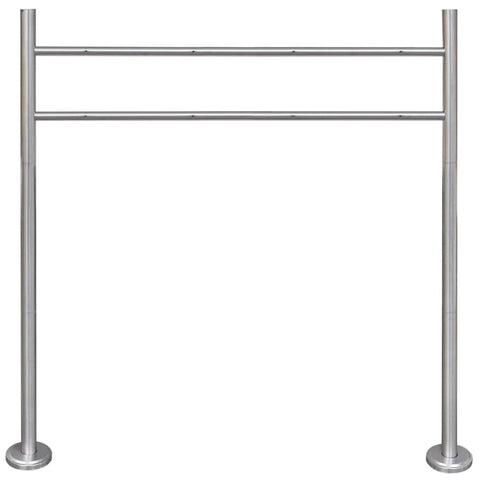 Stainless Steel Stand for Double Mailbox