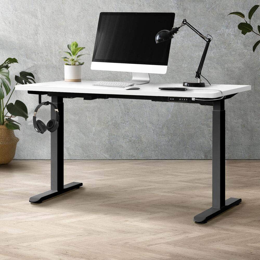 Standing Desk Dual Motor 150cm Black&White