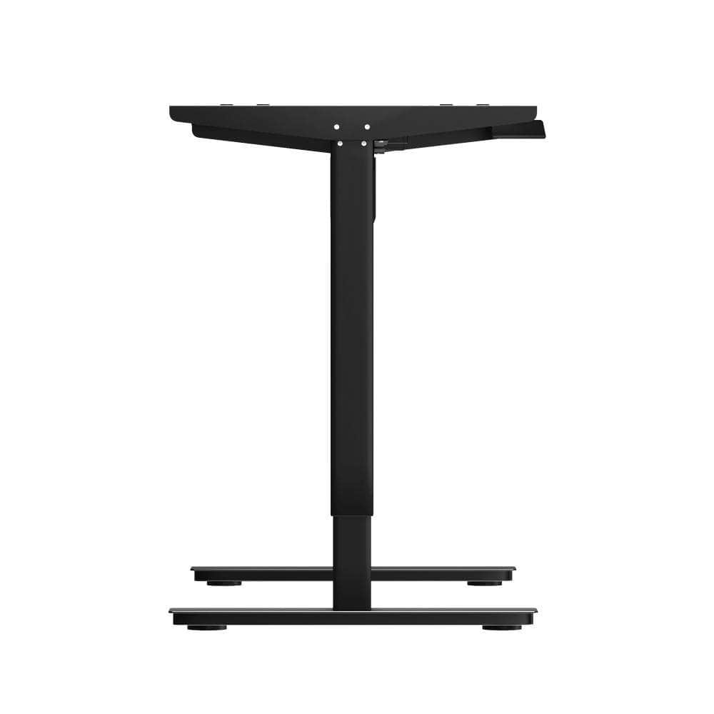 Standing Desk Frame Only with Single Motor Electric Sit Stand Desk Adjustable Height Workstation Black