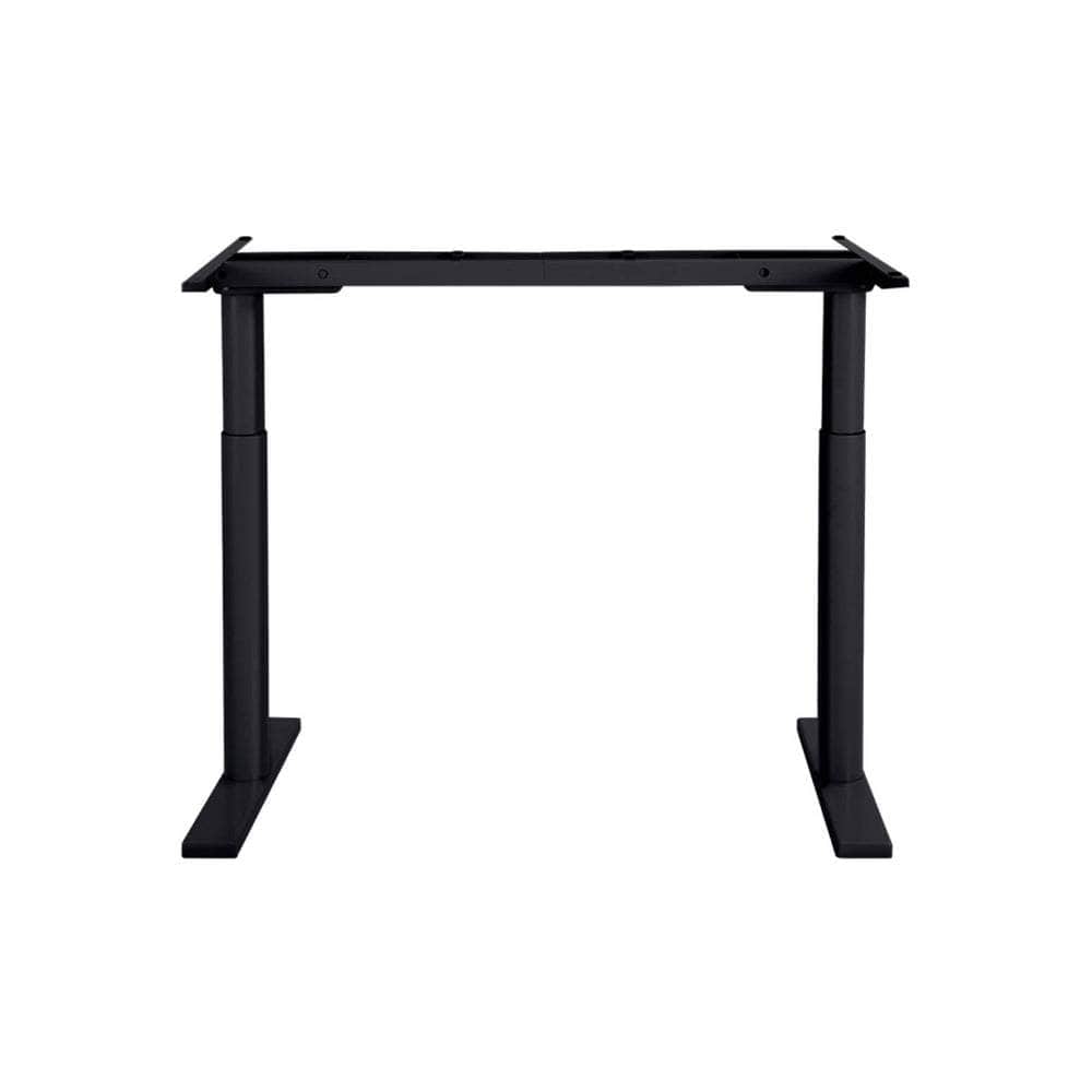 Standing Desk Sit Stand Motorised Adjustable Frame Only Dual Motor Black