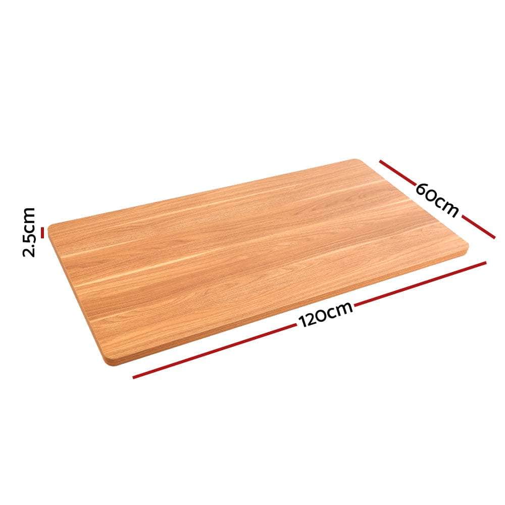 Standing Desk Top Adjustable Motorised Electric Stand Table Oak
