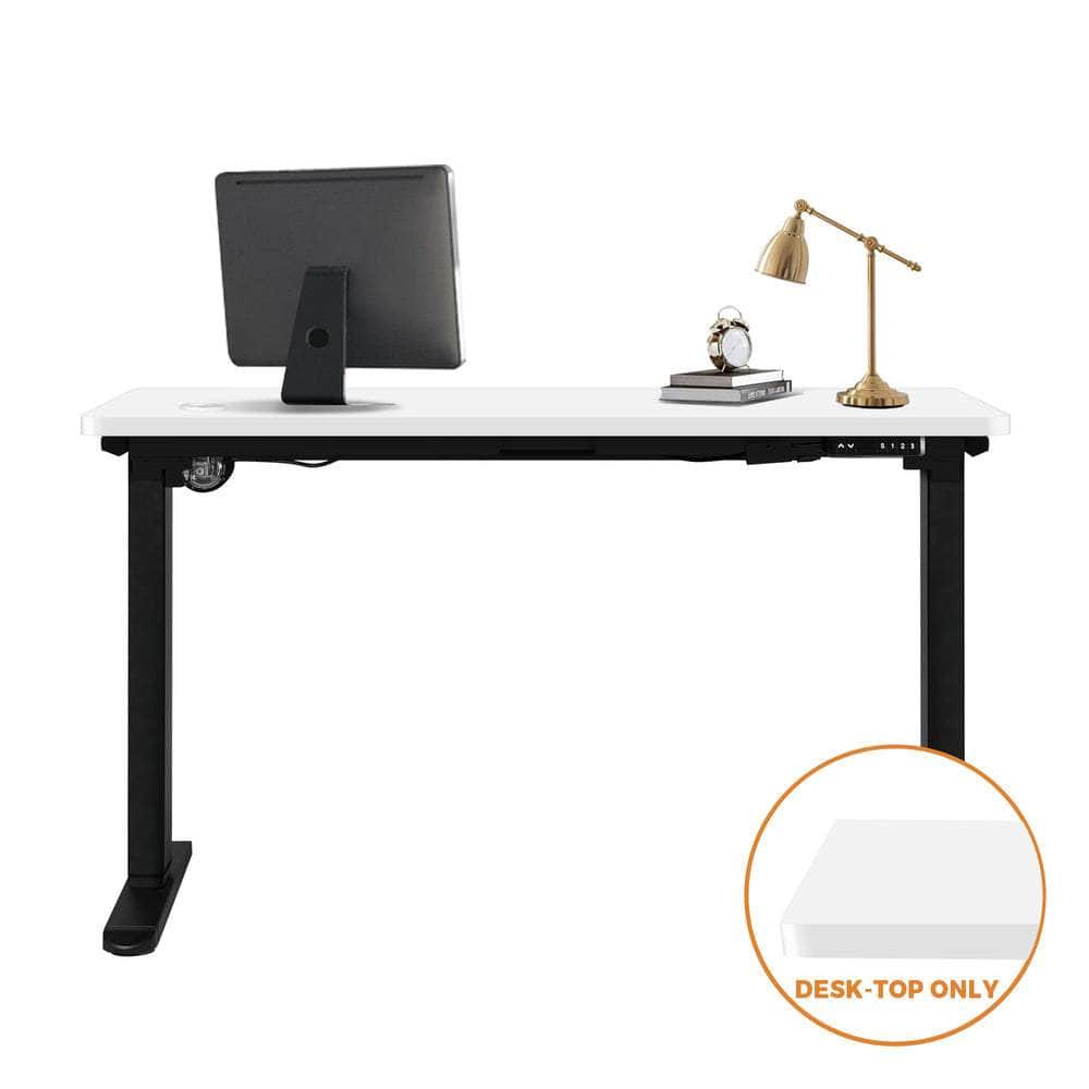 Standing Desk Top with Drilled Hole White 150x75cm