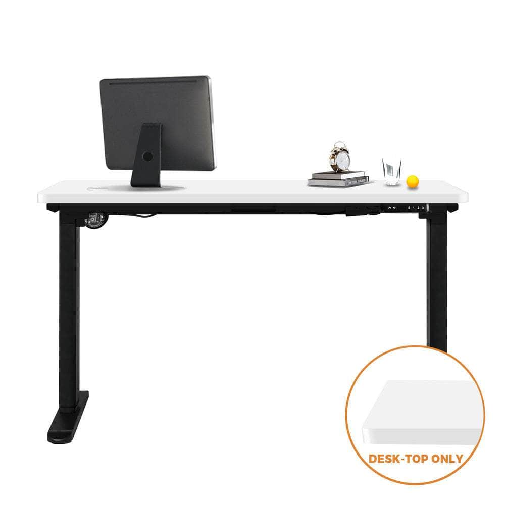 Standing Desk Top with Drilled Hole White 150x75cm