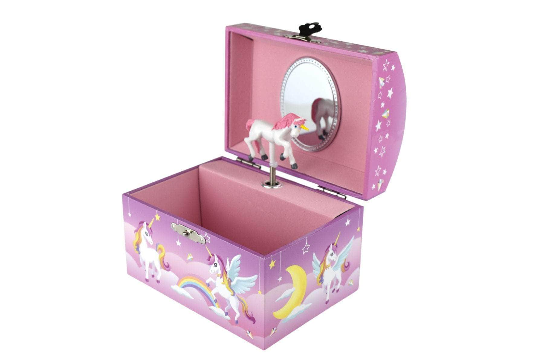 Starlight Unicorn Dome Music Box