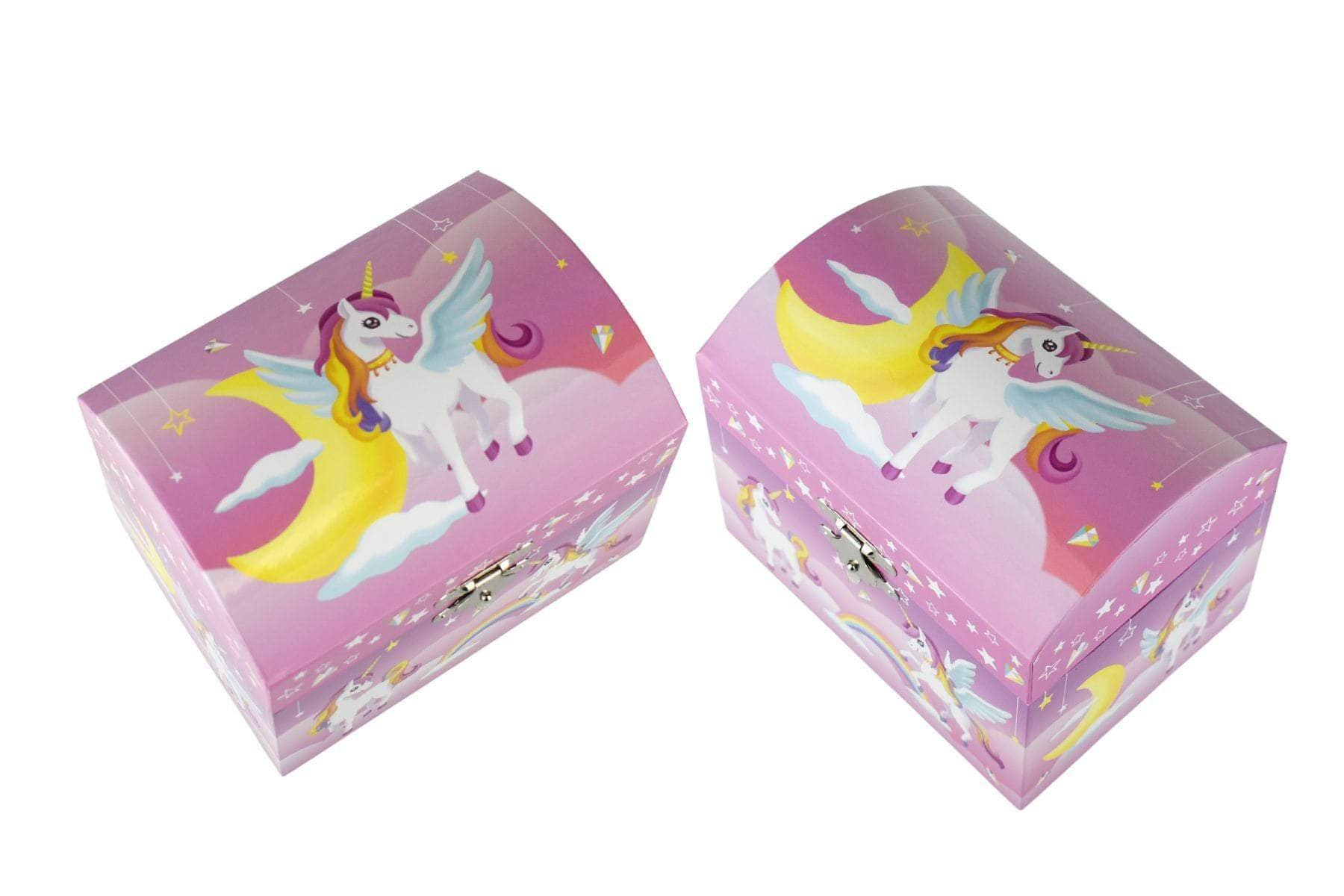 Starlight Unicorn Dome Music Box