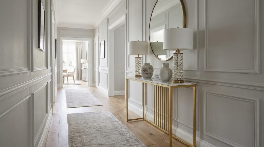 Stone Marble Console - Marble & Gold | Coffee Tables