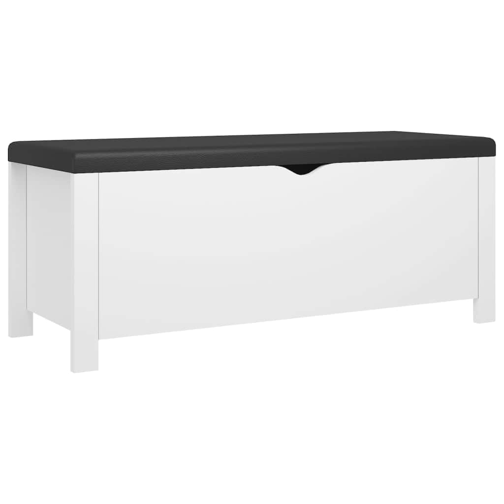 Storage Box with Cushion White