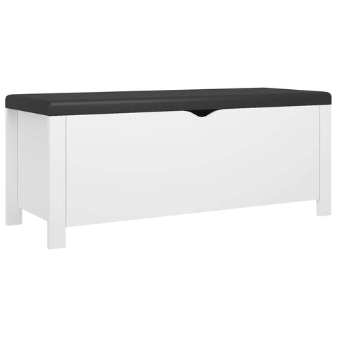 Storage Box with Cushion White