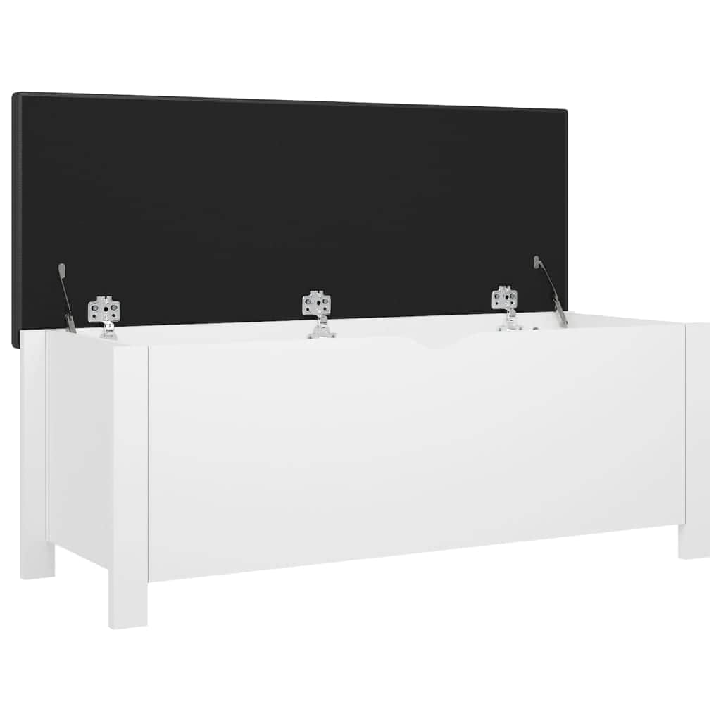 Storage Box with Cushion White