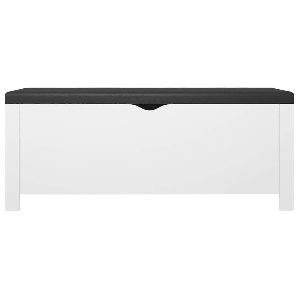 Storage Box with Cushion White