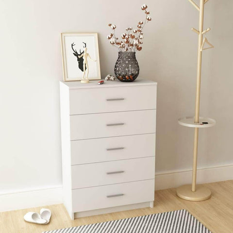 Storage Cabinet Chipboard White
