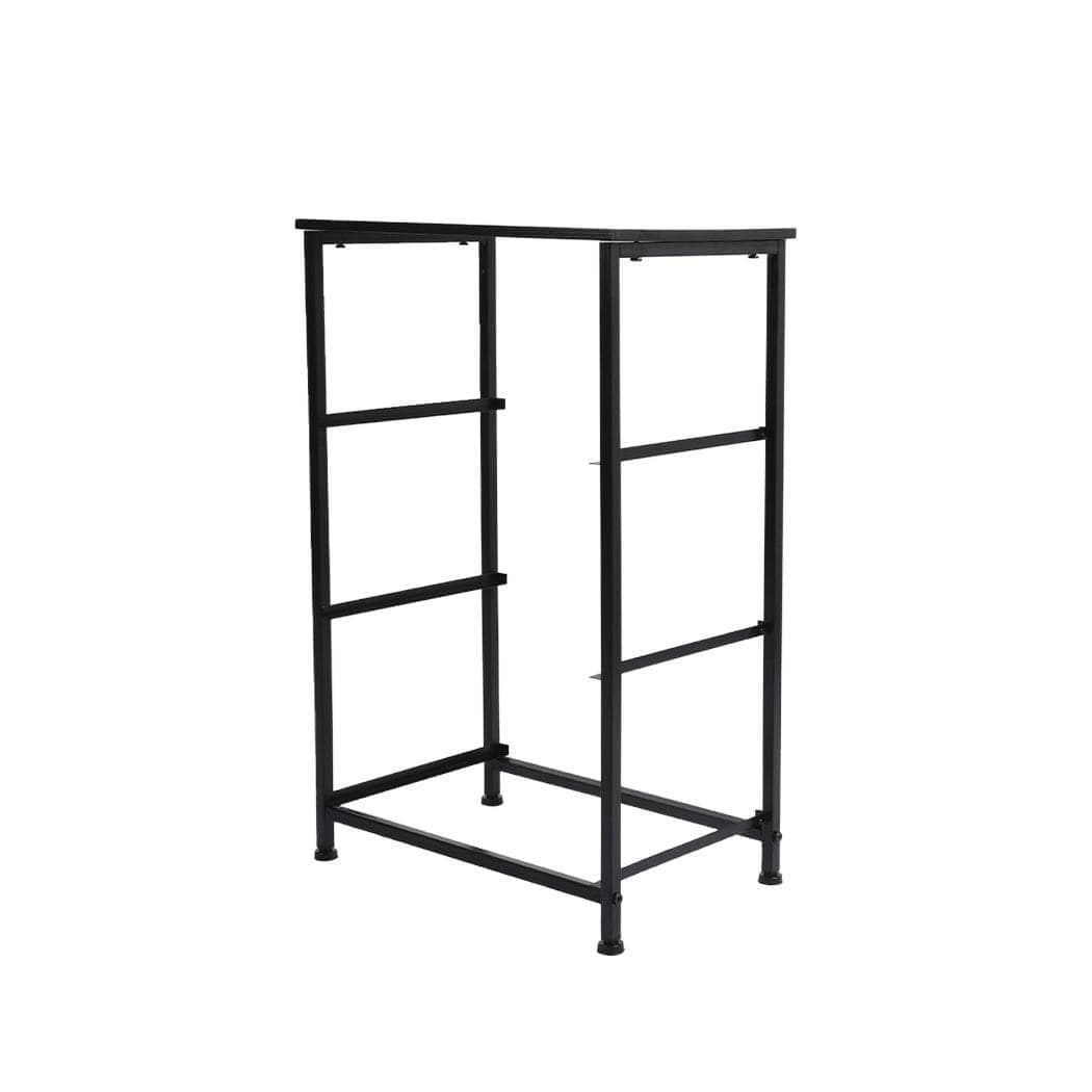 Storage Cabinet Tower Chest Dark Grey