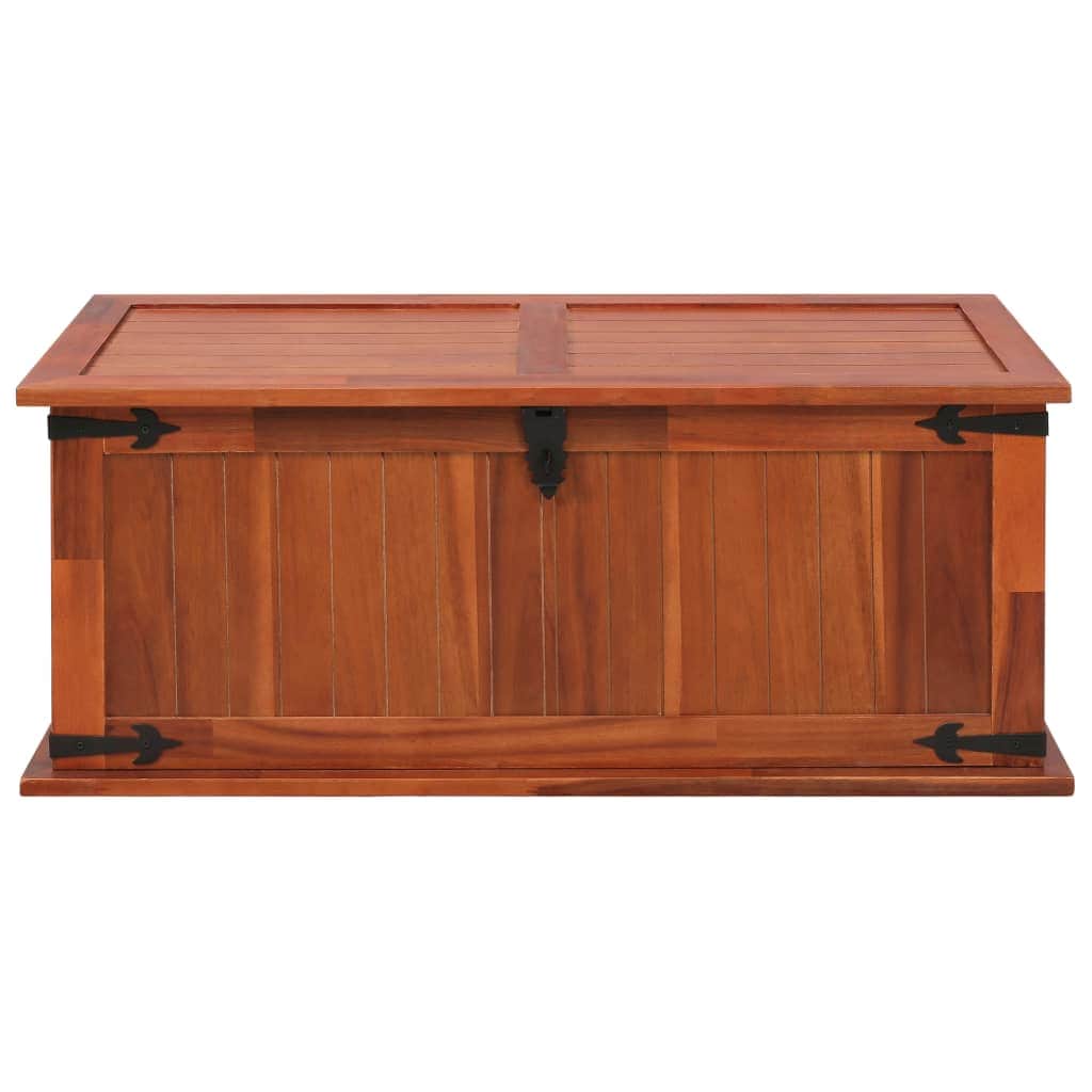 Storage Chest Solid Acacia Wood
