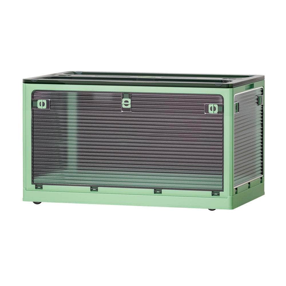 Storage Container Foldable Stackable Large 5 Sides Open