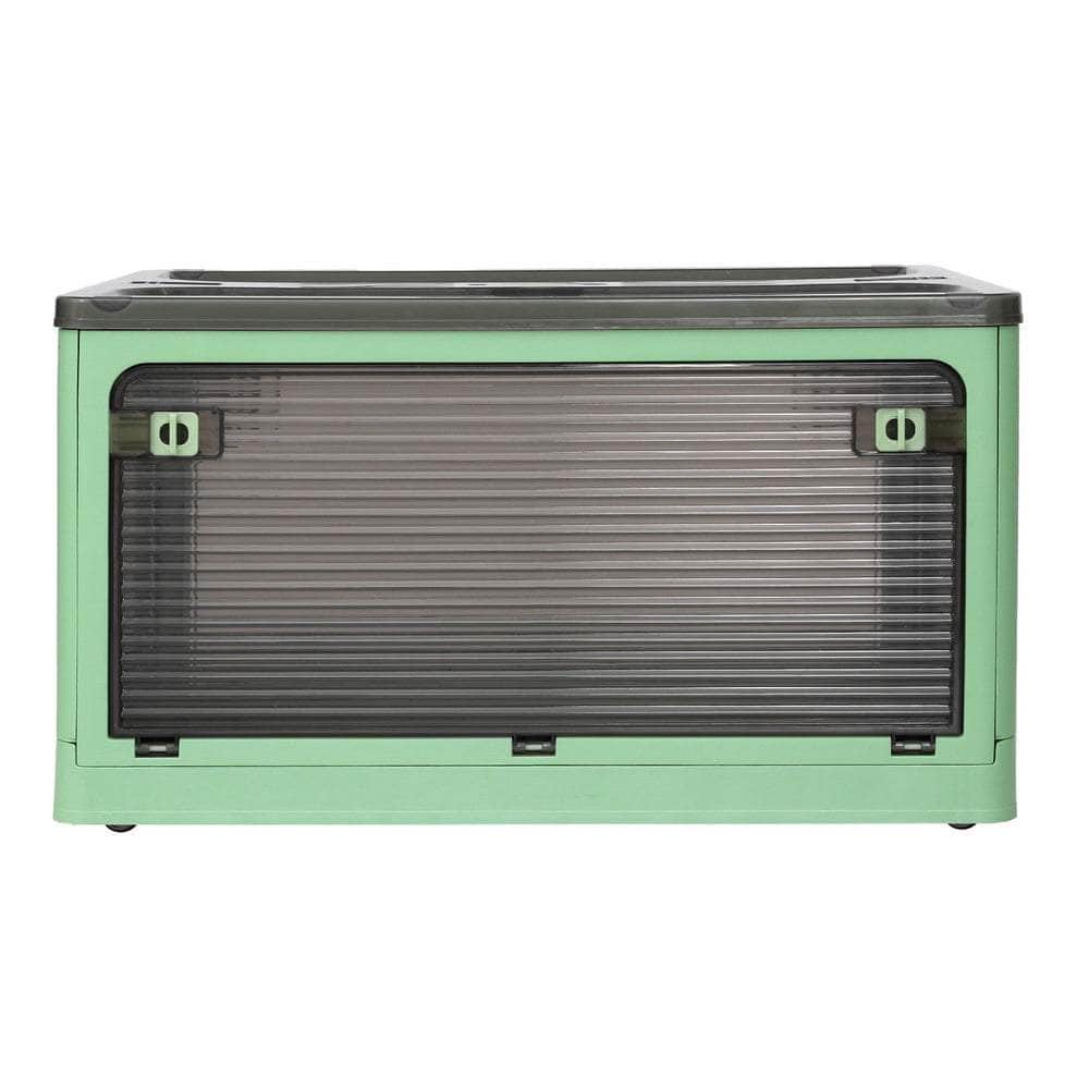 Storage Container Foldable Stackable Large 5 Sides Open