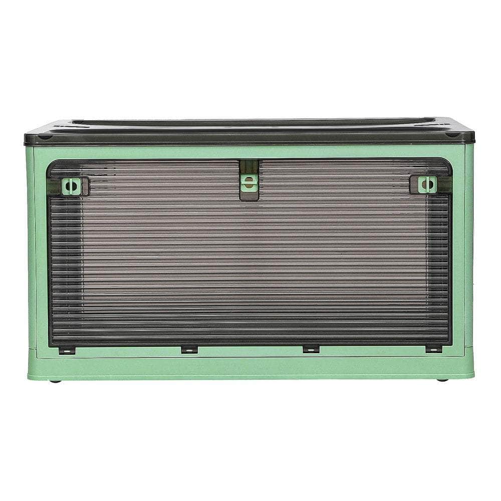 Storage Container Foldable Stackable Large 5 Sides Open
