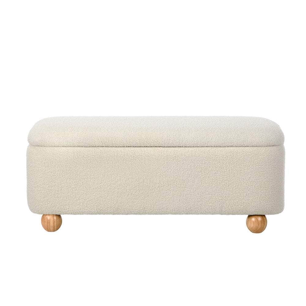 Storage Ottoman Blanket Box Teddy Stool Bench