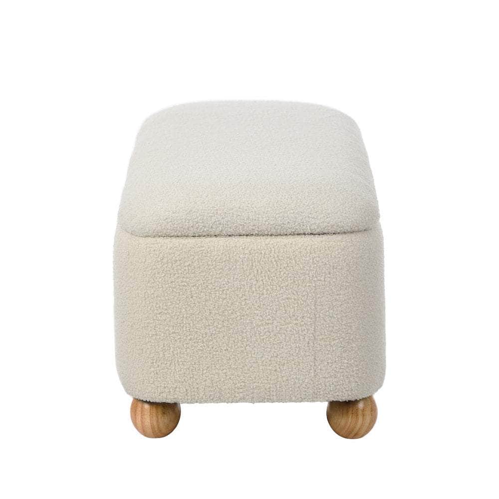 Storage Ottoman Blanket Box Teddy Stool Bench