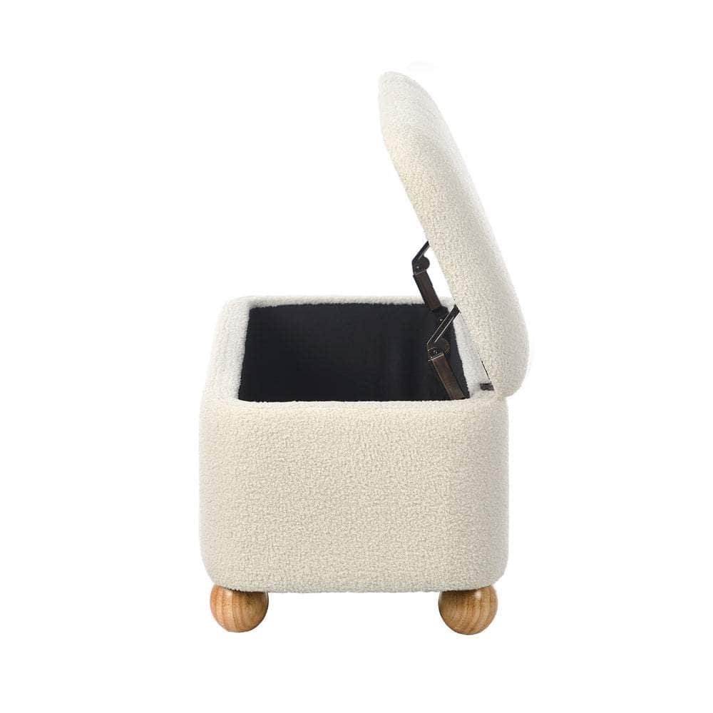 Storage Ottoman Blanket Box Teddy Stool Bench