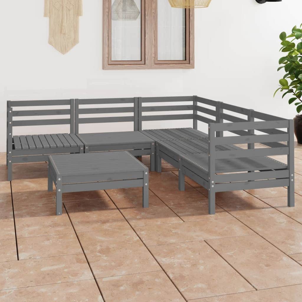 Stylish 6 Piece Garden Lounge Set Daily Living Essential Modern Living