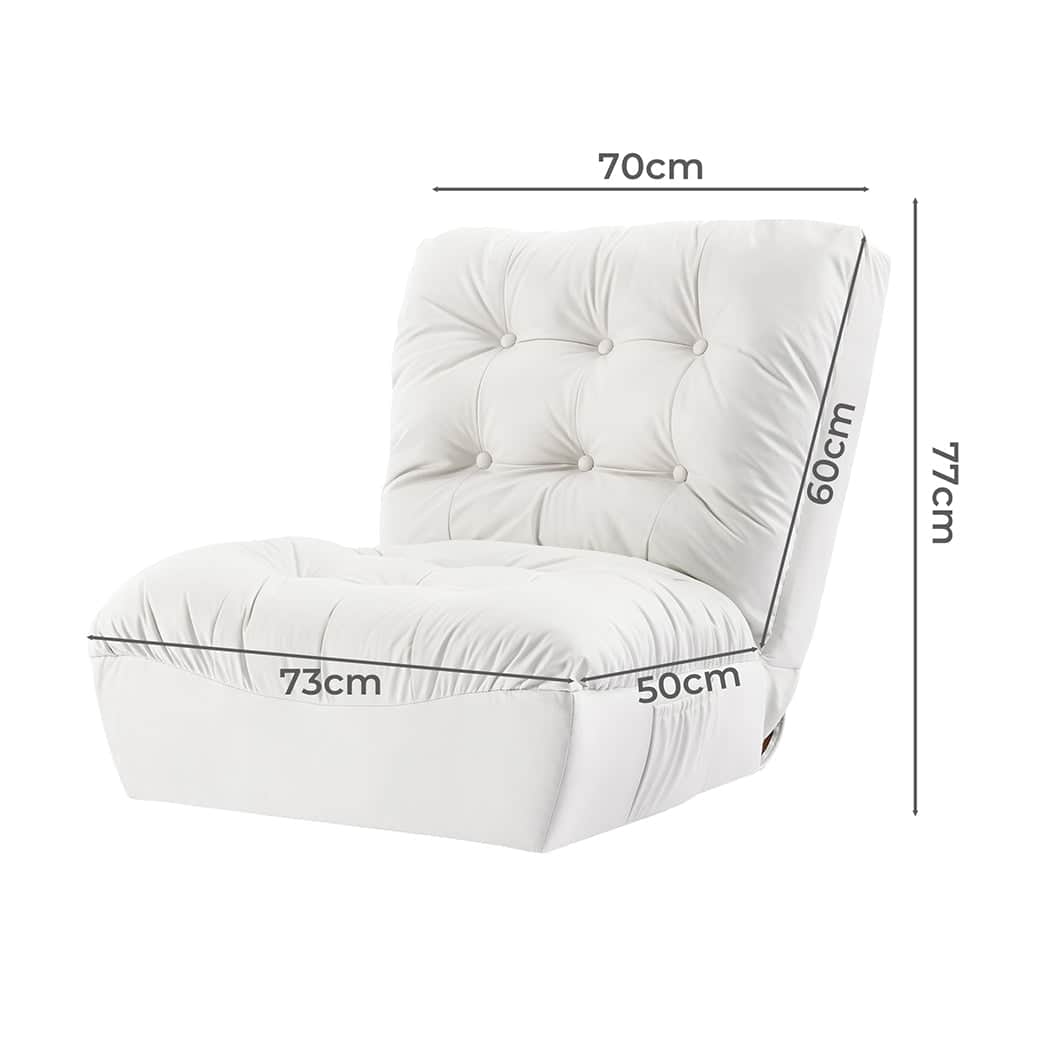 Stylish Accent Chair Lounge Sofa Bed  Sleek Modern Look Classic