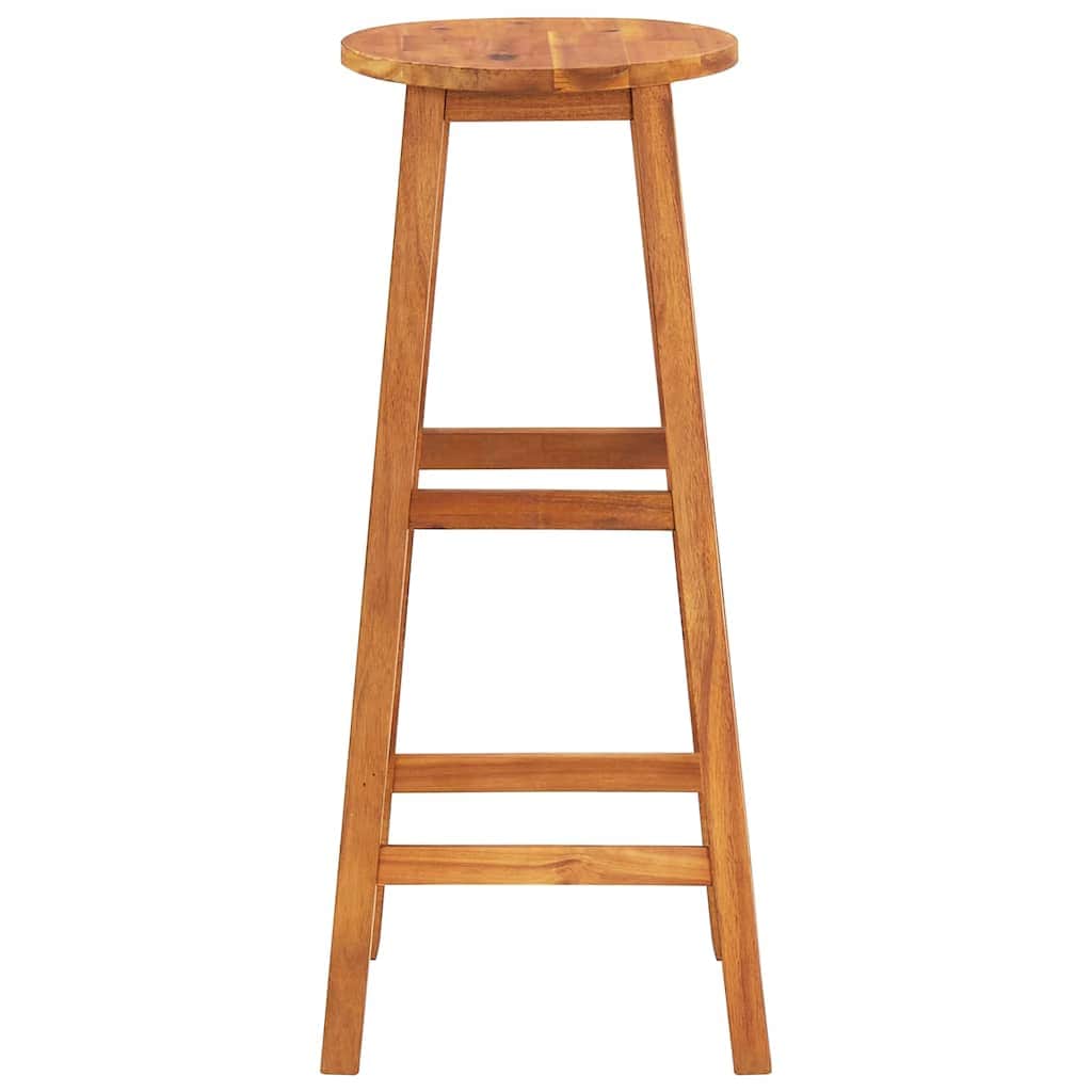 Stylish Bar Stools 6 pcs Solid Indoor Outdoor Use Home Comfort
