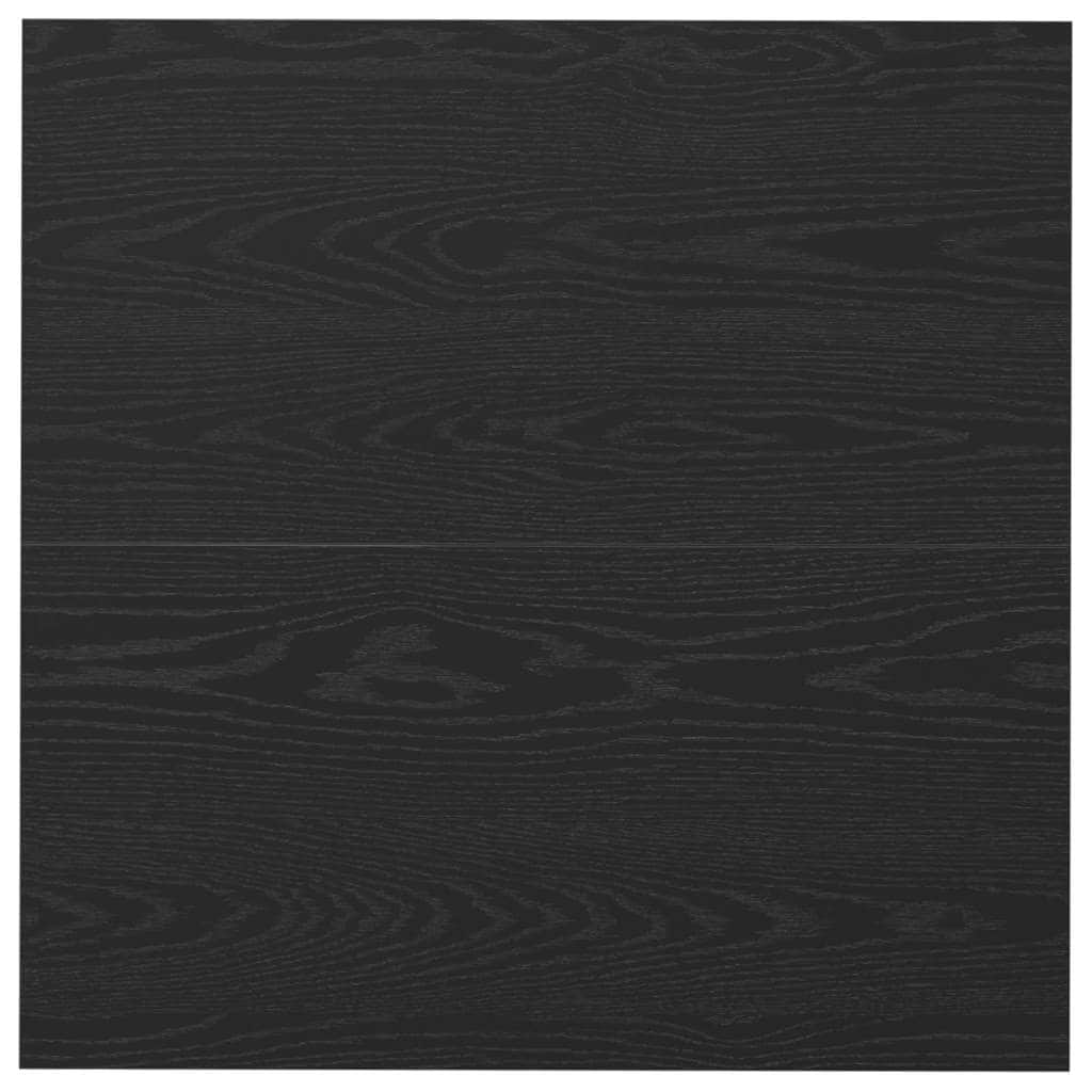 Stylish Coffee Table Black oak Engineered Wood - Sturdy Frame