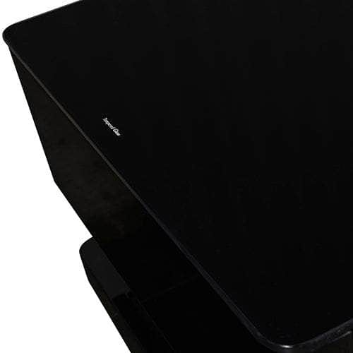 Stylish Coffee Table High Gloss Finish In Shiny Black With 4 Drawers Storage