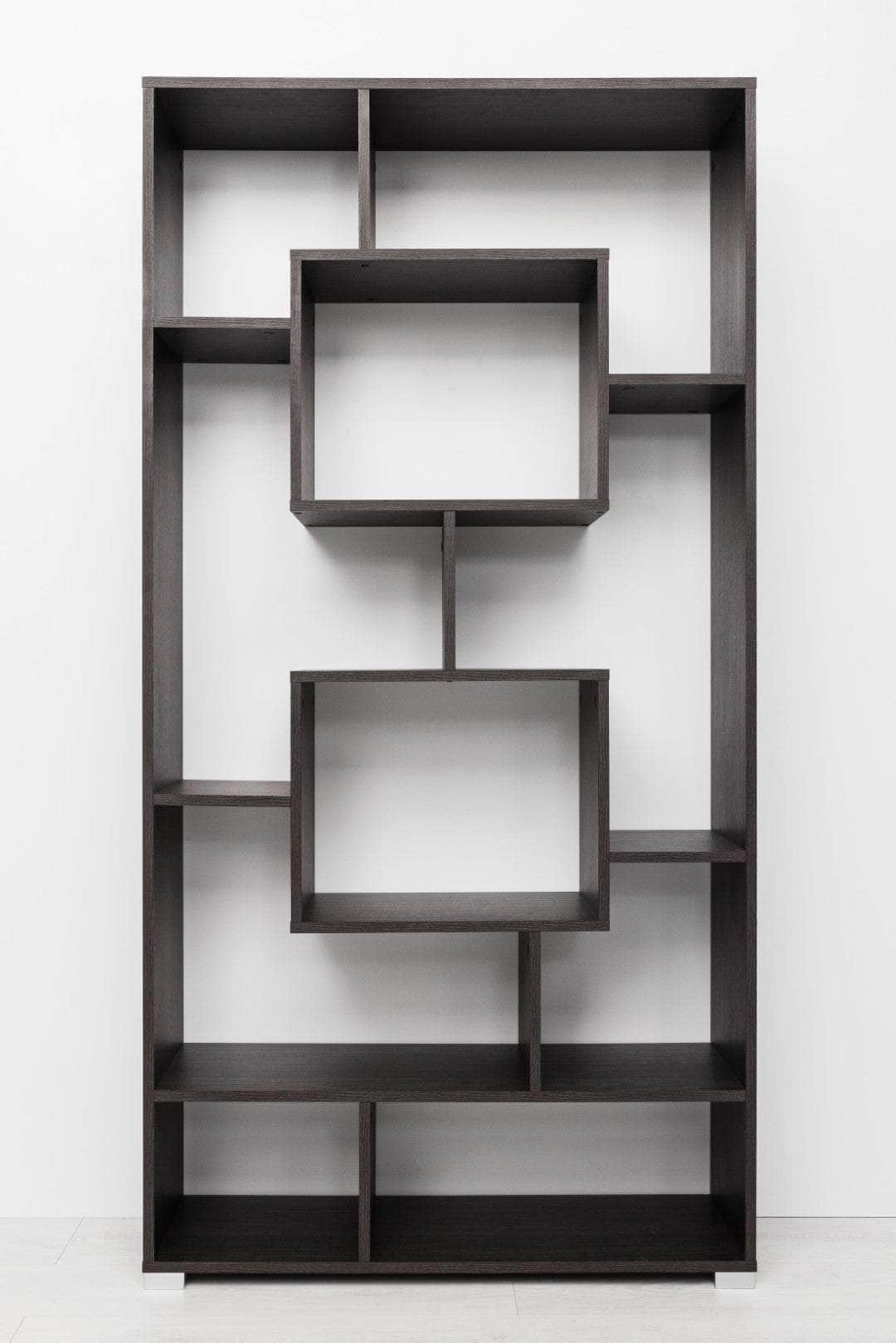 Stylish Display Shelf - Nordic Ash/Natural Oak/White