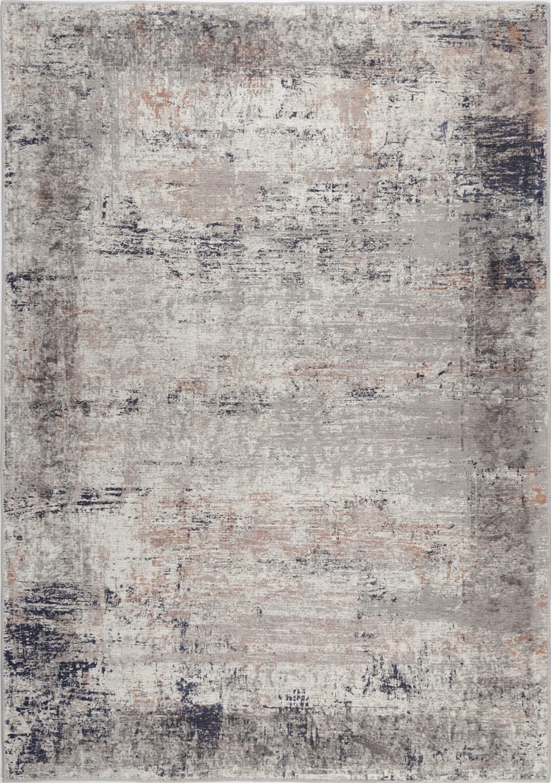 Stylish Elizabeth Ash Beige Rug - 80x300 - Beige colour