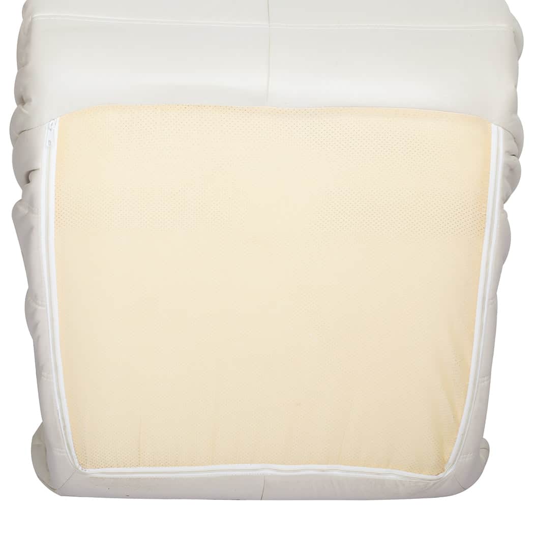 Stylish Floor Chair Caterpillar Sofa Beige  Comfortable Design