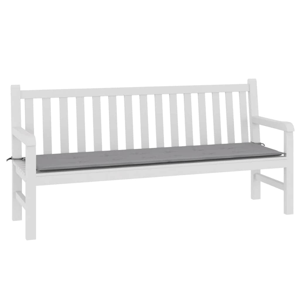 Stylish Garden Bench Cushion Grey