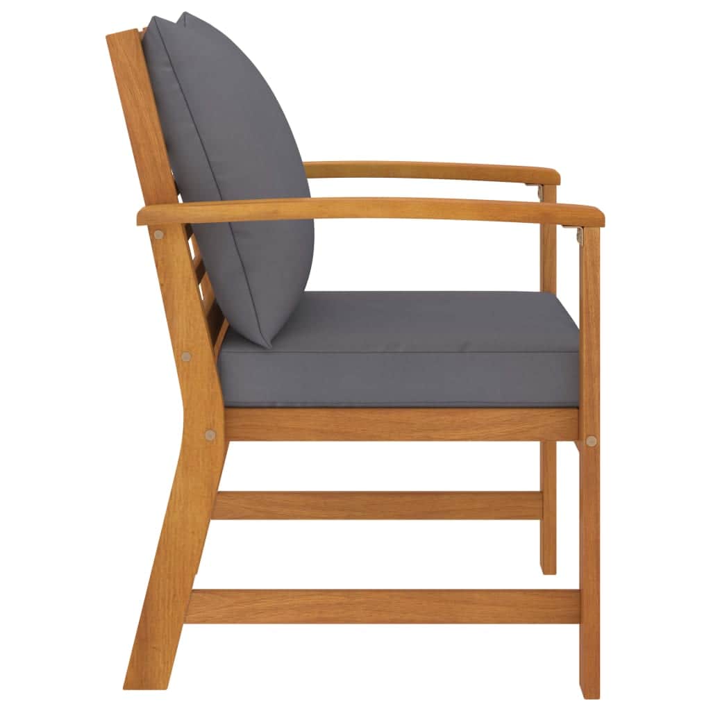 Stylish Garden Chairs 2 pcs with Lounge Area Garden Leisure