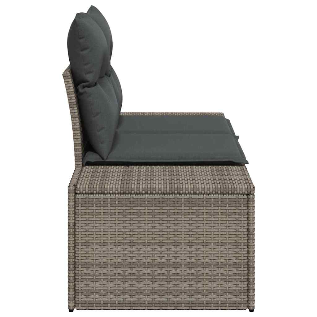 Stylish Garden Sofa with Cushion Grey Garden Gathering Urban Style