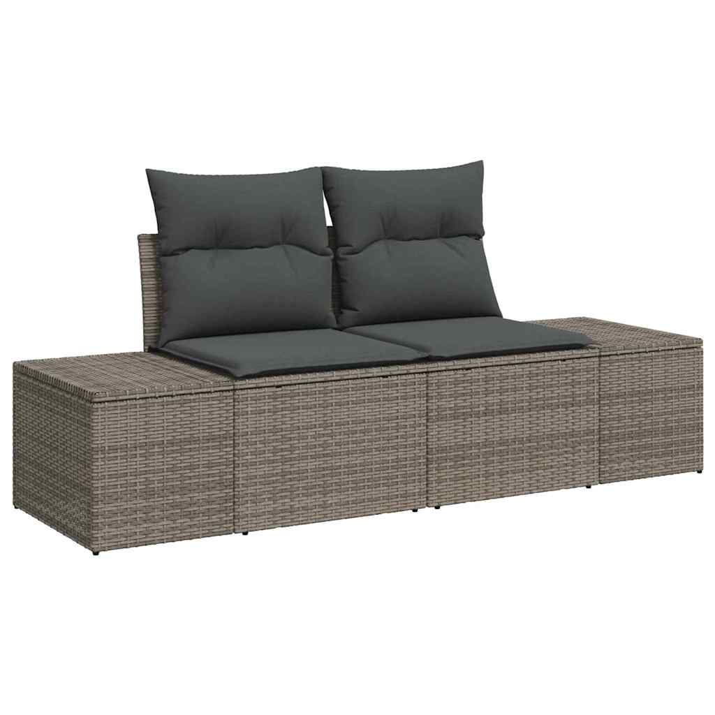 Stylish Garden Sofa with Cushion Grey Garden Gathering Urban Style