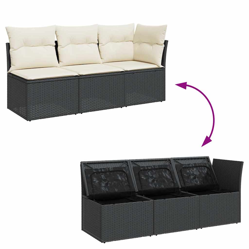 Stylish Garden Sofa with Cushions 3 Home Decor Accent Outdoor Living