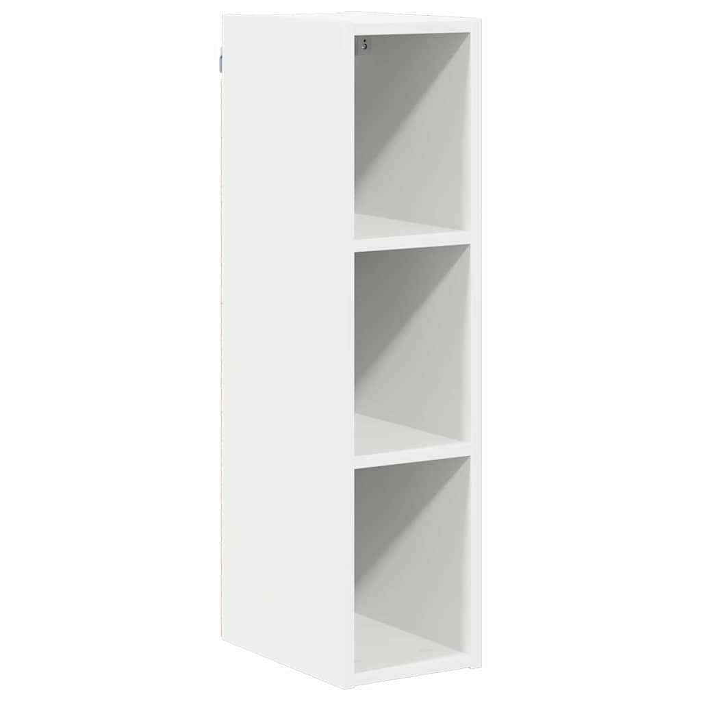 Stylish Hanging Cabinet Riga White Engineered Wood - Home Dacor