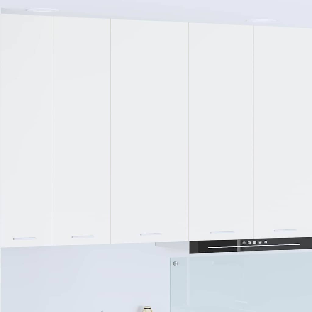 Stylish Hanging Cabinet Riga White Engineered Wood - Premium Comfort