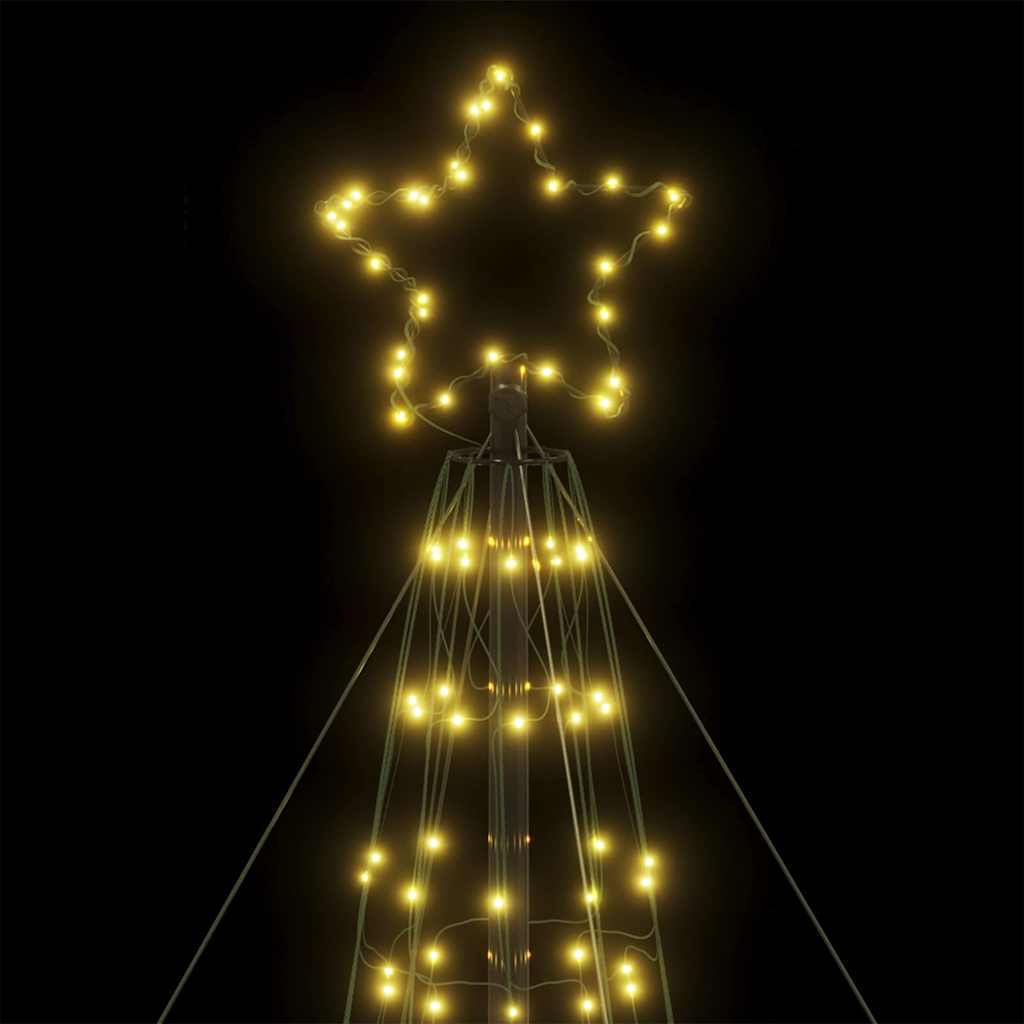 Stylish LED Christmas Tree Warm White Iron - Comfortable Design