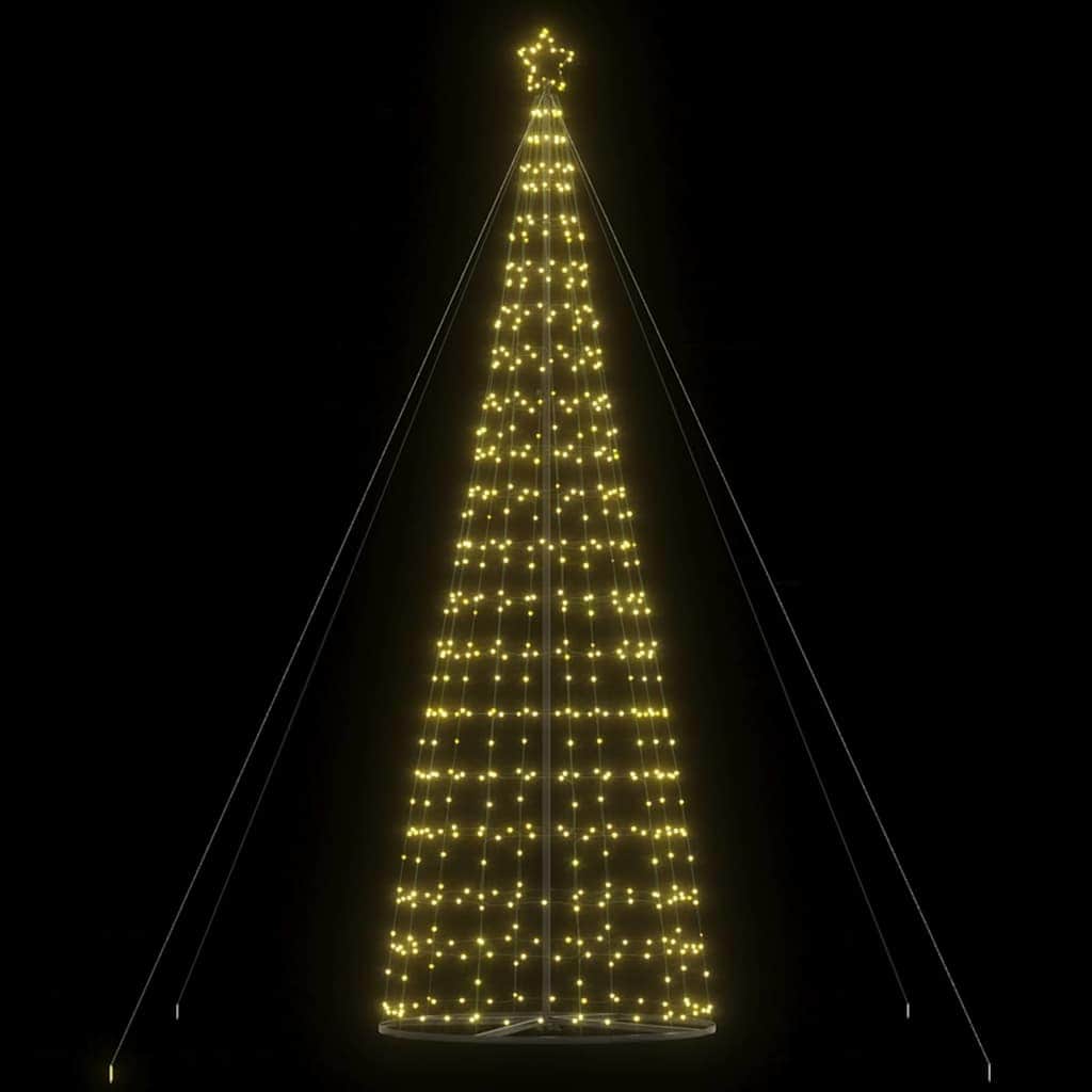 Stylish LED Christmas Tree Warm White Iron - Comfortable Design