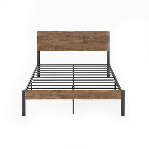 Stylish Metal Bed Frame Queen Mattress