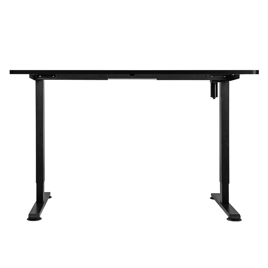 Stylish Motorised Standing Desk Height 120cm Black 800x 1.5MM  Soft